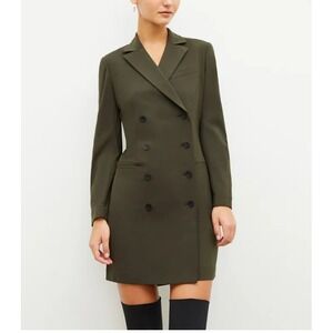 MM Lafleur - Gwynne Dress - Size 6 - Olive